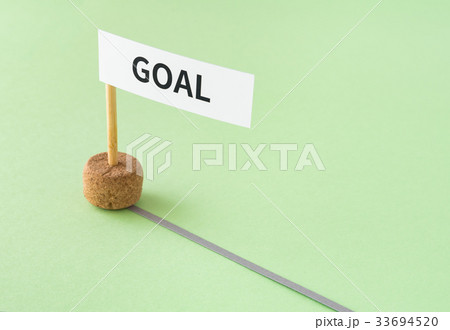 GOAL　ゴール　目標　ライン 33694520