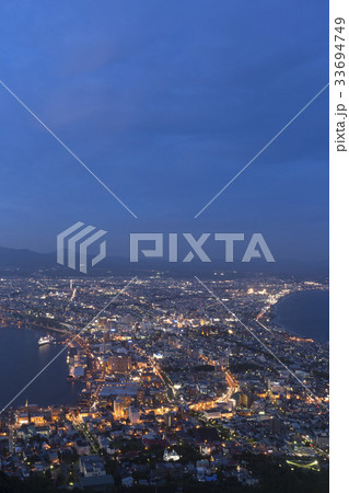 函館夜景 函館山からの眺望 函館夜景 函館山からの眺望 33694749