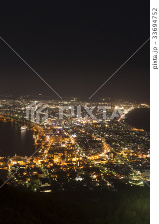 函館夜景　函館山からの眺望 33694752