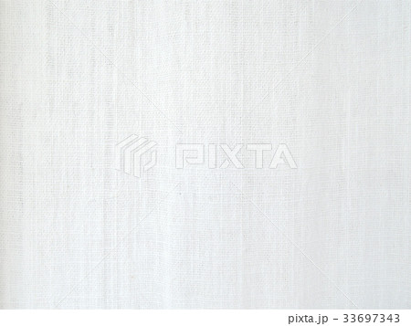麻布　白色 33697343