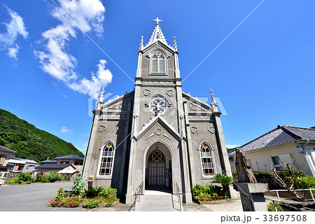 熊本県天草市 﨑津カトリック教会 世界遺産候補の写真素材 33697508 Pixta