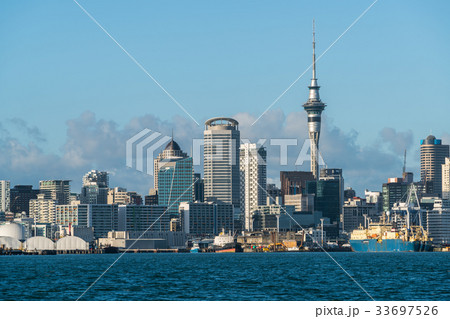 Auckland city skyline, New Zealand 33697526