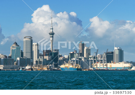 Auckland city skyline, New Zealand 33697530