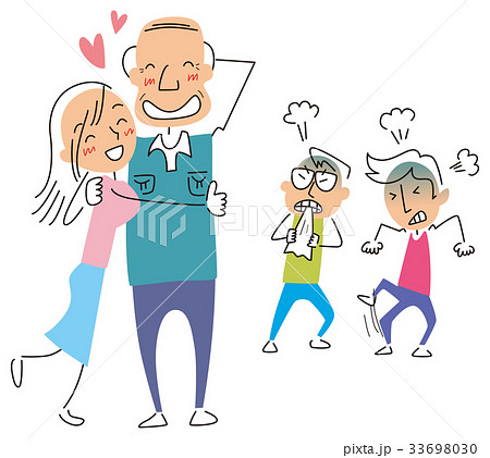 若い女性にモテる高齢者 若い女性にモテる高齢者 33698030