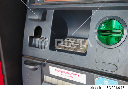 ATM machine keypad numbers 33698043