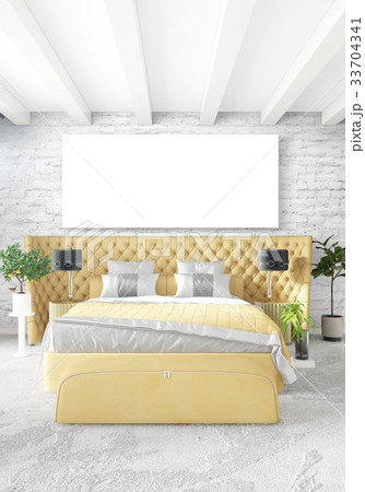 Vertical modern interior bedroom or living room Vertical modern interior bedroom or living room 33704341
