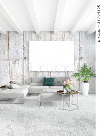 Vertical modern interior bedroom or living room Vertical modern interior bedroom or living room 33704350