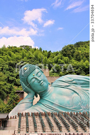 南蔵院の涅槃像(福岡県) 南蔵院の涅槃像(福岡県) 33704694
