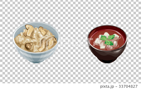 松茸米飯和湯 33704827