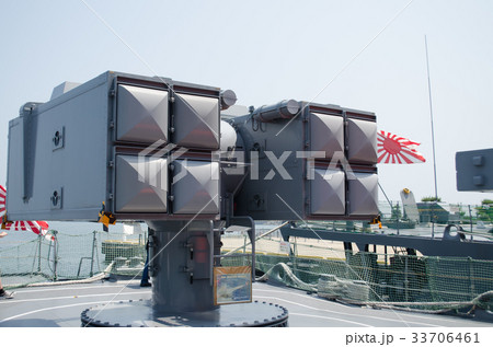 護衛艦　あさゆき「シースパロー短SAM」艦対空ミサイル 33706461