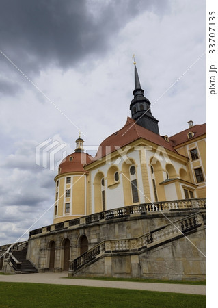 モーリッツブルク城「西面」（ドイツ・ザクセン州ドレスデン郊外） 33707135