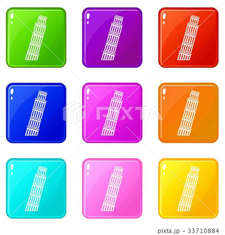 Tower of pisa set 9 33710884