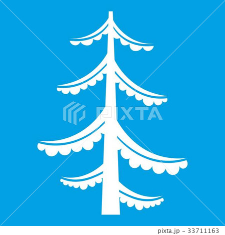 Pine icon white 33711163