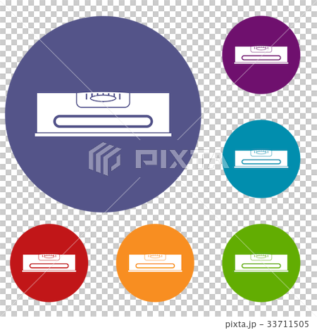 Building level icons set - Stock Illustration [33711505] - PIXTA