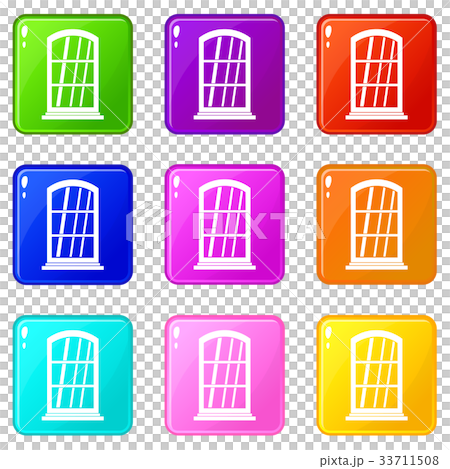 White narrow window set 9 White narrow window set 9 33711508