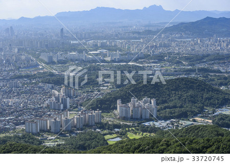 高層ビル ソウル 景色 33720745