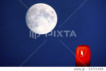 熱 熱さ 満月 33721409