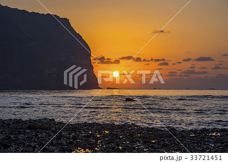 城山 城山日出峰 日の出 33721451