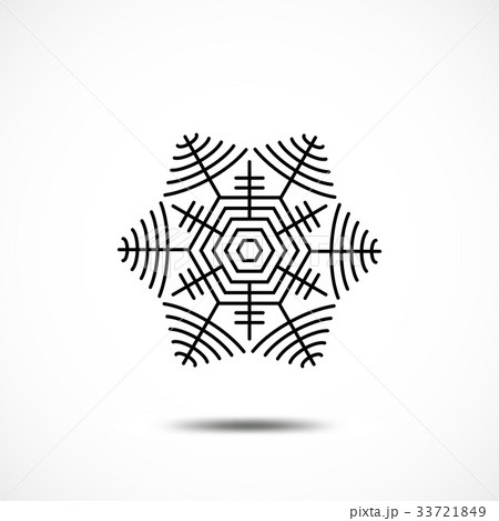 Snowflake Vector Icon Snowflake Vector Icon 33721849