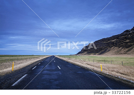 冬 道路 アイス 33722156