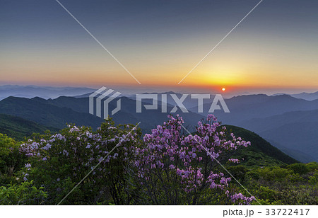 日の出 全羅南道 智異山 33722417