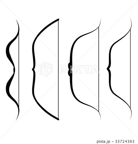 Bow icon set Bow icon set 33724363