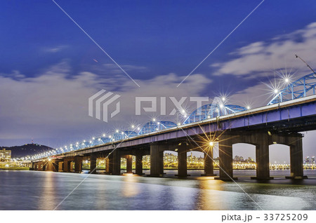 動作大橋 ソウル 夜景 33725209