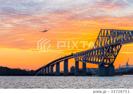 Tokyo Gate Bridge Sunset Tokyo Gate Bridge Sunset 33726751