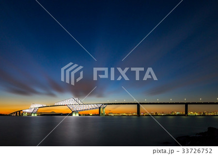 Tokyo Gate Bridge Night 33726752