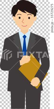 書類を持った男性 33729275