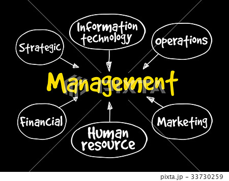 Management mind map business concept 33730259