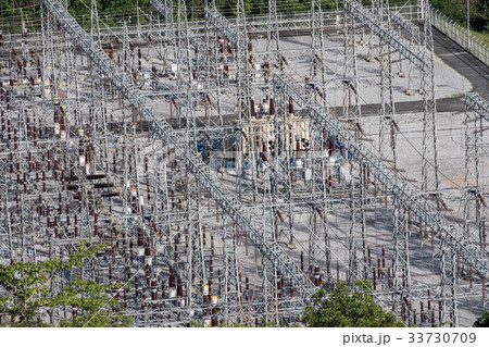Power station electricity generation Power station electricity generation 33730709
