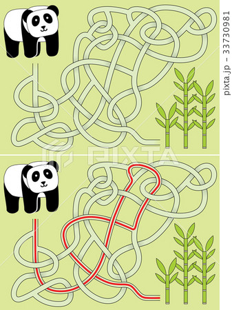 Panda maze 33730981