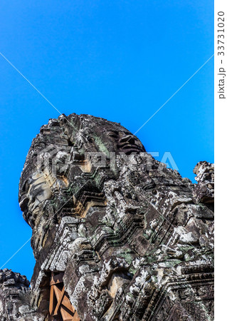 Ancient Bayon temple in Angkor Thom, Siem Reap 33731020