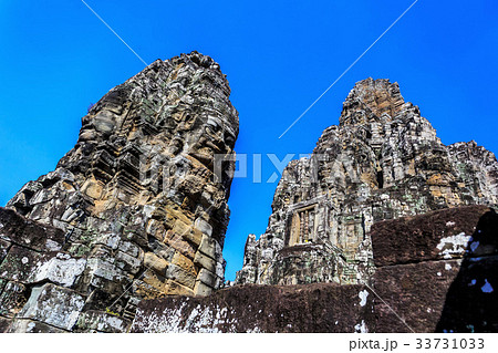 Ancient Bayon temple in Angkor Thom, Siem Reap 33731033