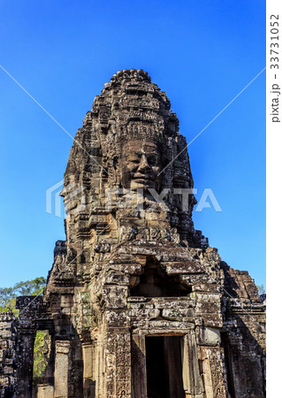 Ancient Bayon temple in Angkor Thom, Siem Reap 33731052