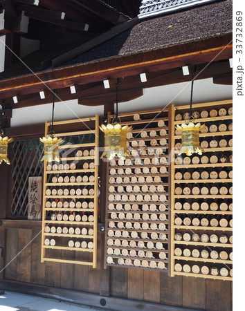 京都　河合神社　鏡絵馬 33732869