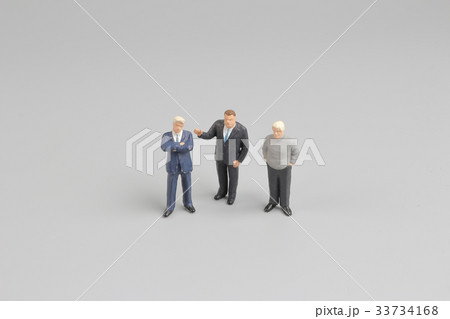 group Minia ture people business man standing group Minia ture people business man standing 33734168