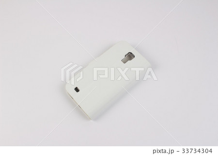 plastic case for smart phone on white background plastic case for smart phone on white background 33734304