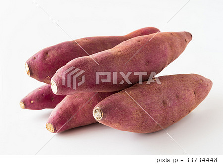 サツマイモ　食材　炭水化物 33734448