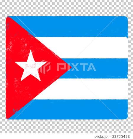 古巴共和國的旗幟 33735438
