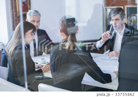 Meeting in conference room Meeting in conference room 33735862