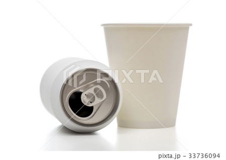 paper cup on the white background paper cup on the white background 33736094