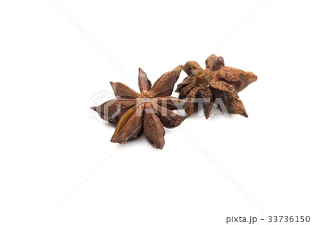Cinnamon on the white background 33736150