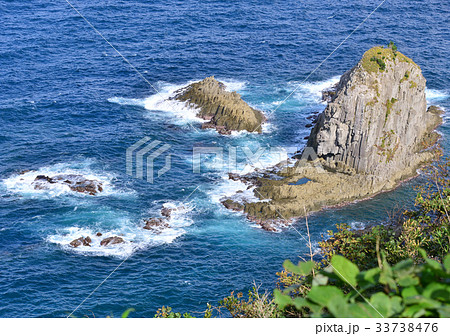経ヶ岬の岩場-189127 33738476