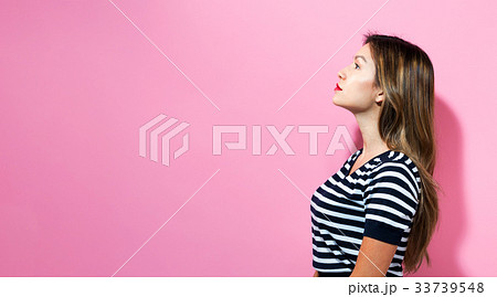 Young woman standing 33739548