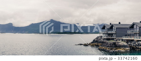 Lonely house on the island 33742160