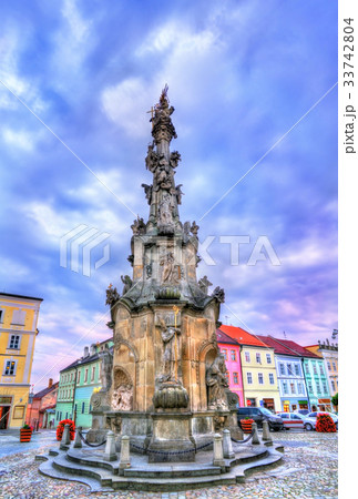 Plague Column on the main square of Jindrichuv 33742804