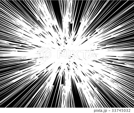 Background, radial lines for manga and comic books 33745032