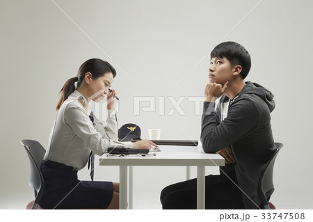 警察 男 男性 33747508